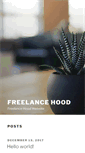 Mobile Screenshot of freelancehood.com