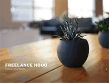 Tablet Screenshot of freelancehood.com